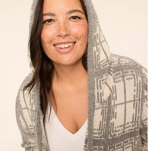 Lane Bryant Hooded Cardigan